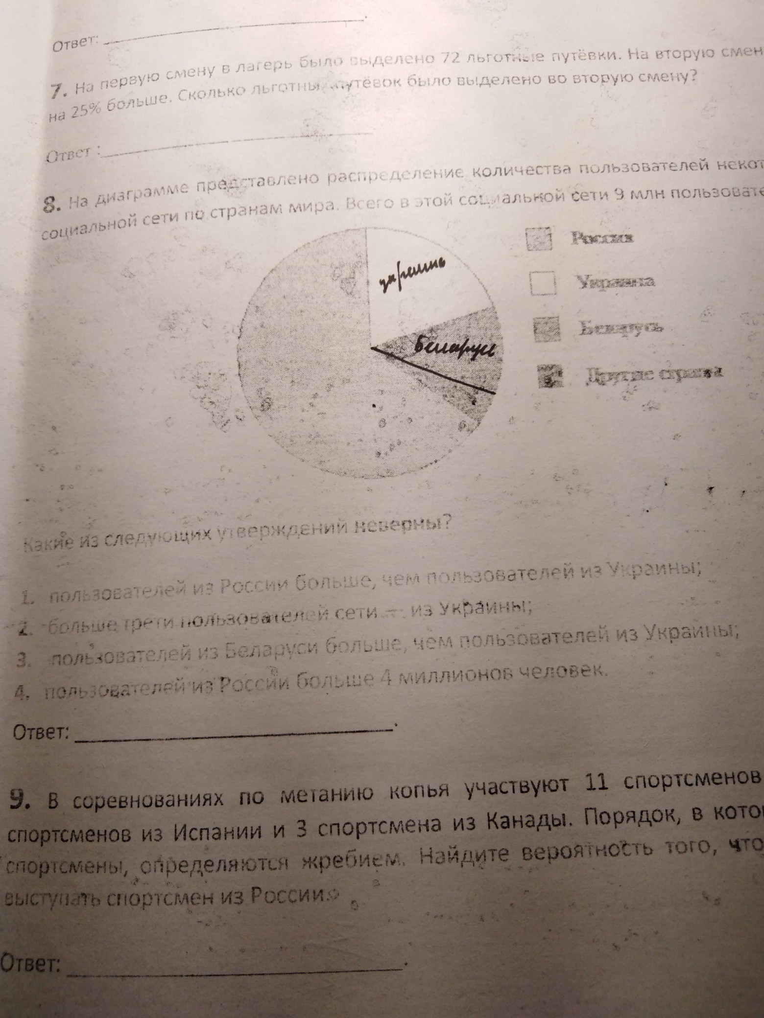 Определите по диаграмме сколько примерно жителей. На диаграмме представлено распределение количества. На диаграмме рис 24 представлено распределение числа пользователей.